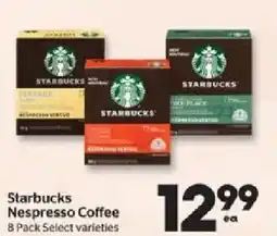 Calgary Co-op Starbucks Nespresso Coffee offer