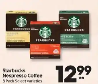 Calgary Co-op Starbucks Nespresso Coffee offer