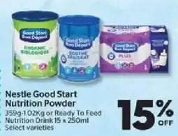 Calgary Co-op Nestle good start nutrition powder offer