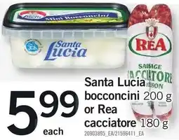 Loblaws Santa Lucia ON bocconcini or Rea cacciatore offer