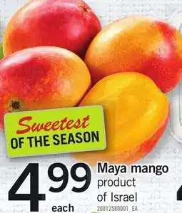 Loblaws Maya mango offer
