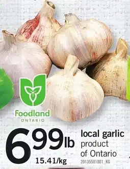 Loblaws Local Garlic offer