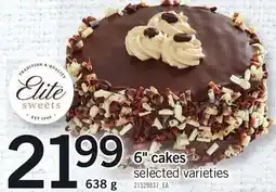Loblaws Elite 6" cakes offer
