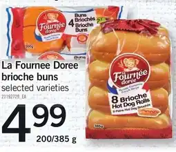 Loblaws La Fournee Doree brioche buns offer