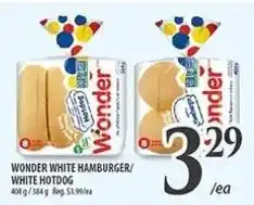 Al Premium Food Mart Wonder white hamburger/ white hotdog offer