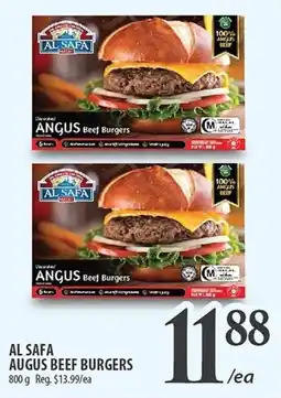 Al Premium Food Mart Al safa augus beef burgers offer