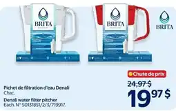 Walmart Brita Denali water filter pitcher offer