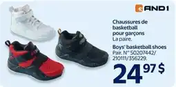 Walmart Andi Boys' basketball shoes offer