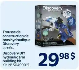 Walmart Discovery DIY hydraulic arm building kit offer