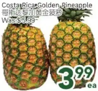 Ample Food Market Costa Rica Golden Pineapple offer