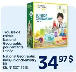 Walmart National Geographic Kids junior chemistry kit offer