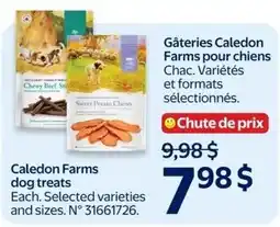 Walmart Caledon Farms Dog Treats offer