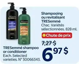 Walmart TRESemmé shampoo or conditioner offer