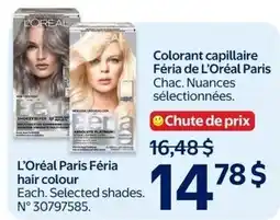 Walmart L'Oréal Paris Féria hair colour offer