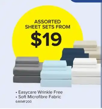 Leon's Cotton House Microfibre Twin Sheet Set - Assorted Colours offer