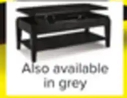 Leon's Lennox 47 Lift-Top Coffee Table - Dark Grey offer