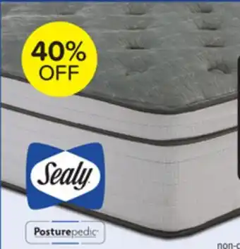 Leon's Sealy Posturepedic Correct Comfort 5 Medium Eurotop Queen Mattress offer