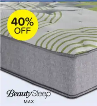 Leon's BeautySleep Max Calm Tight Top Firm Queen Mattress offer