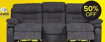 Leon's Dawson Power Reclining Sofa - Graphite offer