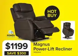 Leon's Magnus Power-Lift Recliner Chair - Grey offer