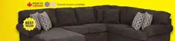 Leon's Jupiter 4-Piece Sectional with Right-Facing Chaise - Carbon offer