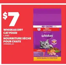 Independent City Market WHISKAS DRY CAT FOOD offer