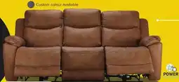 Leon's Santa Fe Power Reclining Sofa - Copper offer
