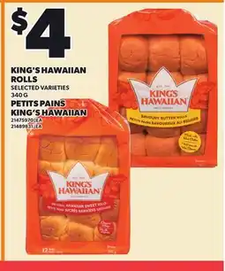 Independent City Market KING'S HAWAIIAN ROLLS offer