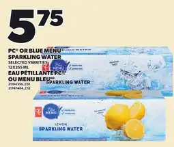 Independent City Market PC OR BLUE MENU SPARKLING WATER offer