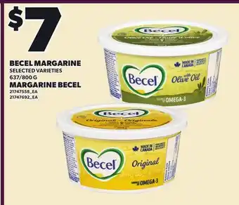 Independent City Market BECEL MARGARINE, 637/800 G offer
