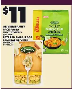 Independent City Market OLIVIERI FAMILY PACK PASTA offer