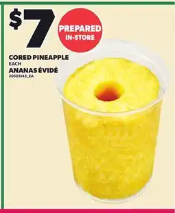 Independent City Market CORED PINEAPPLE offer
