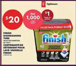 Independent City Market FINISH DISHWASHING TUBS, 60-105'S offer