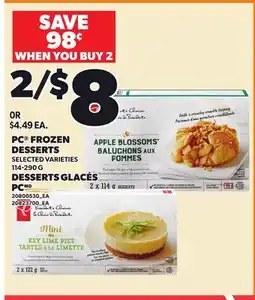 Independent City Market PC FROZEN DESSERTS offer