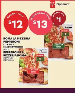 Independent City Market ROMA LA PIZZERIA PEPPERONI offer