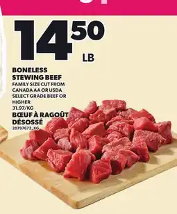 Independent City Market BONELESS STEWING BEEF offer