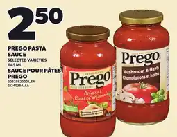 Independent City Market PREGO PASTA SAUCE offer