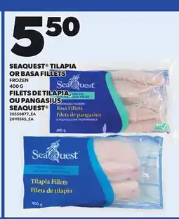 Independent City Market SEAQUEST TILAPIA OR BASA FILLETS offer