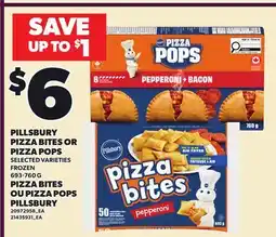 Independent City Market PILLSBURY PIZZA BITES OR PIZZA POPS offer