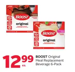 Rexall BOOST Original Meal Replacement Beverage offer