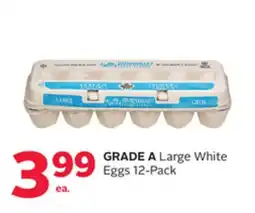 Rexall GRADE A Large White Eggs offer