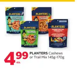 Rexall PLANTERS Cashews or Trail Mix offer
