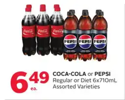 Rexall COCA-COLA or PEPSI Regular or Diet offer