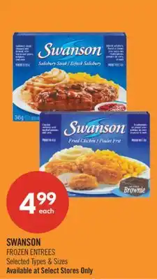 Shoppers Drug Mart SWANSON FROZEN ENTREES offer