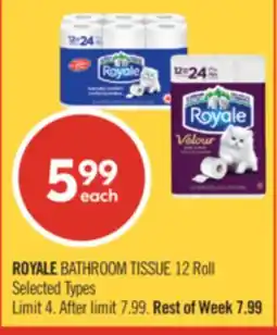 Shoppers Drug Mart ROYALE BATHROOM TISSUE offer
