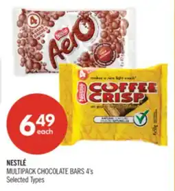 Shoppers Drug Mart NESTLÉ MULTIPACK CHOCOLATE BARS offer