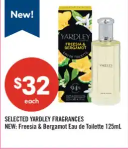 Shoppers Drug Mart SELECTED YARDLEY FRAGRANCES offer