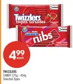 Shoppers Drug Mart TWIZZLERS CANDY offer