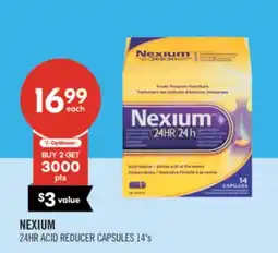 Shoppers Drug Mart NEXIUM 24HR ACID REDUCER CAPSULES offer