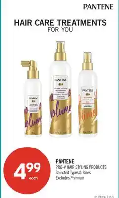 Shoppers Drug Mart PANTENE PRO-V HAIR STYLING PRODUCTS offer